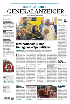 Cover of Hennigsdorfer Generalanzeiger