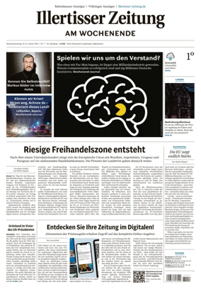 Cover of Illertisser Zeitung