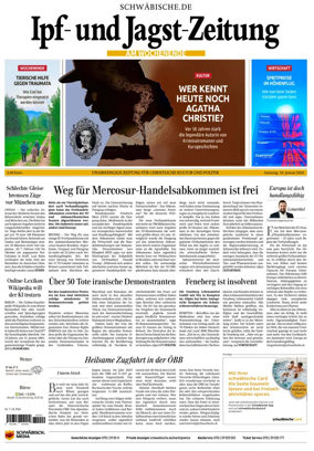 Cover of Ipf- und Jagst-Zeitung