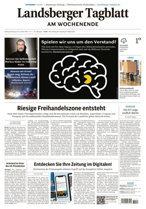 Cover of Landsberger Tagblatt