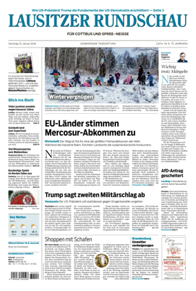 Cover of Lausitzer Rundschau