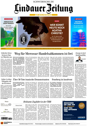 Cover of Lindauer Zeitung
