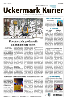 Cover of Prenzlauer Zeitung