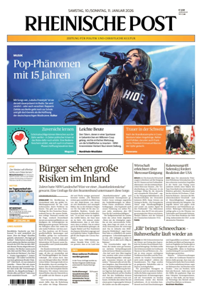 Cover of Rheinische Post Duisburg