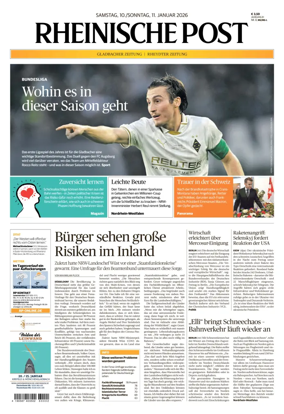 Cover of Rheinische Post - Monchengladbach and Korschenbroich