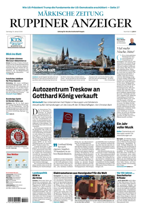 Cover of Ruppiner Anzeiger