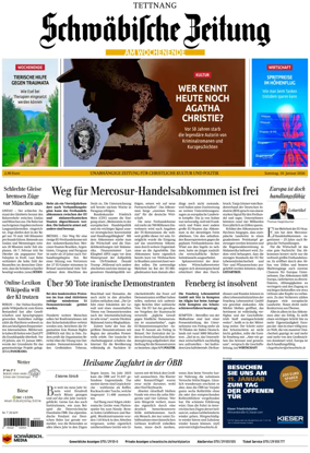 Cover of Schwabische Zeitung (Tettnang)