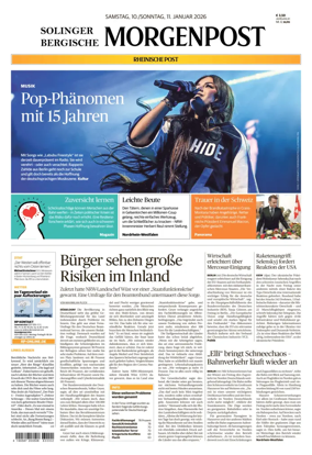 Cover of Solinger Bergische Morgenpost/Remscheid