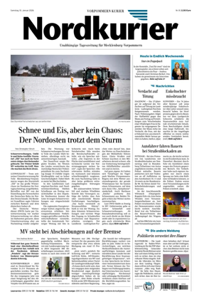 Cover of Vorpommern Kurier (Anklam)