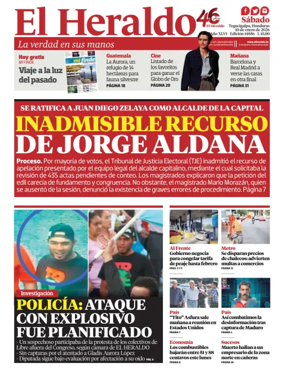Cover of Diario El Heraldo