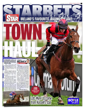 Cover of Irish Daily Star - Starbets