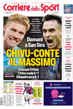 Cover of Corriere dello Sport
