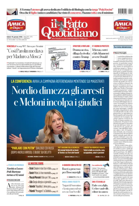 Cover of Il Fatto Quotidiano