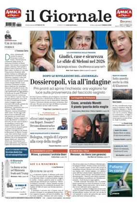 Cover of Il Giornale (Italy)