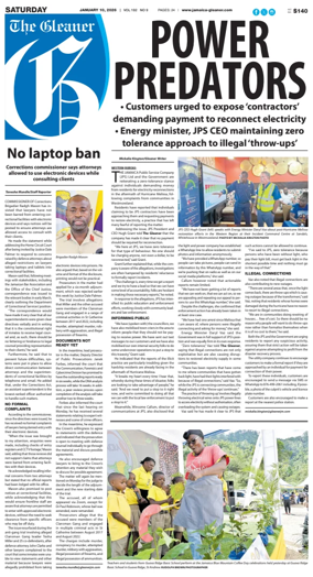 Cover of Jamaica Gleaner