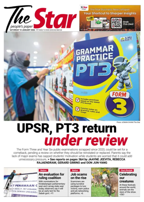 Cover of The Star Malaysia