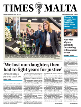 Cover of Times of Malta