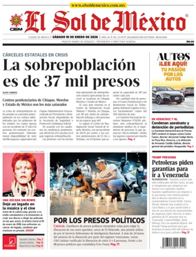 Cover of El Sol de Mexico