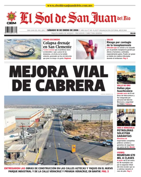 Cover of El Sol de San Juan del Rio
