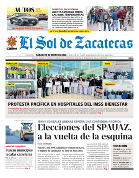 Cover of El Sol de Zacatecas