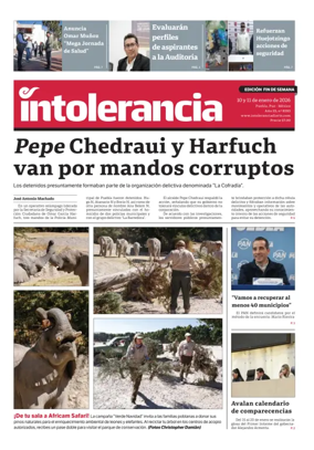 Cover of Intolerancia Diario