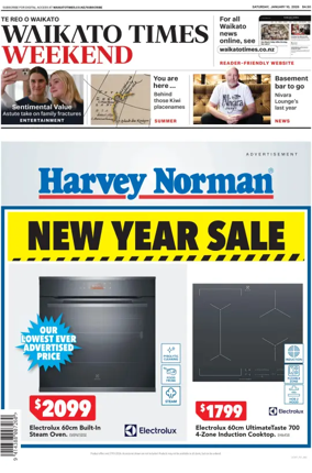 Cover of Waikato Times