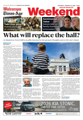 Cover of Wairarapa Times-Age (NZ)