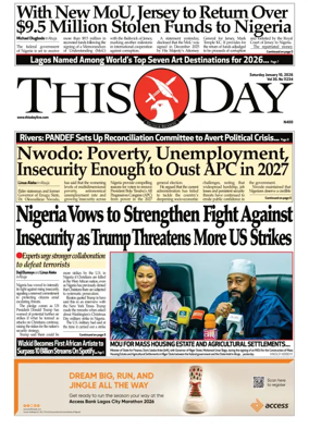 Cover of THISDAY