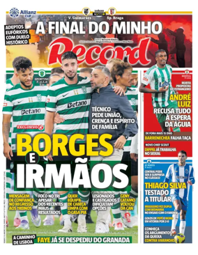 Cover of Record (Portugal)