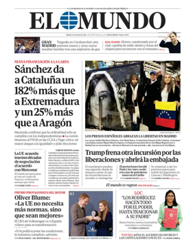 Cover of El Mundo Madrid - Weekend