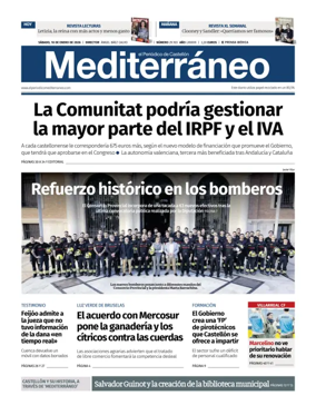 Cover of El Periodico Mediterraneo