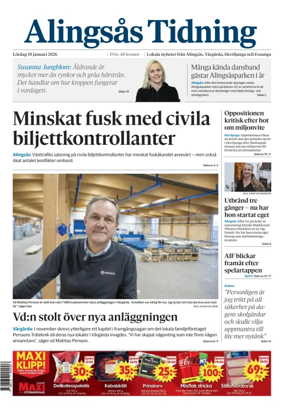 Cover of Alingsas Tidning