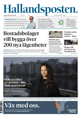 Cover of Hallandsposten