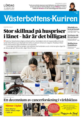 Cover of Vasterbottens-Kuriren