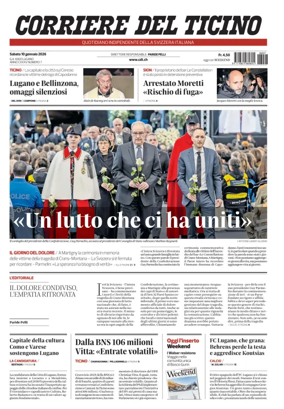Cover of Corriere del Ticino