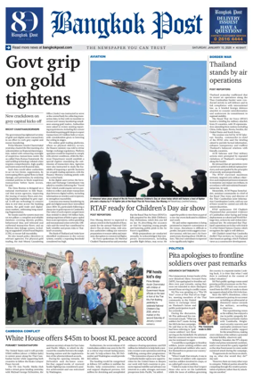 Cover of Bangkok Post