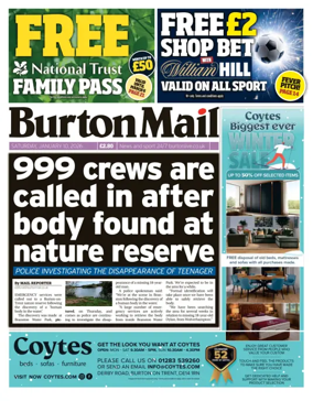 Cover of Burton Mail