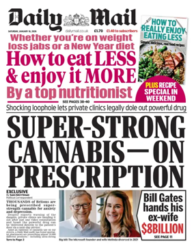 Cover of Daily Mail