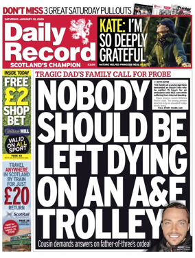Cover of Daily Record