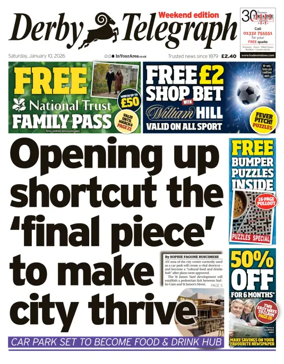 Cover of Derby Telegraph