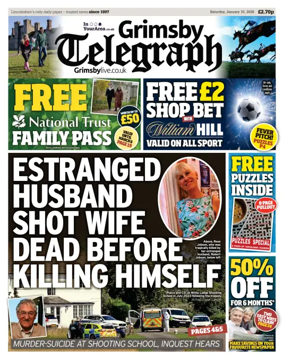 Cover of Grimsby Telegraph