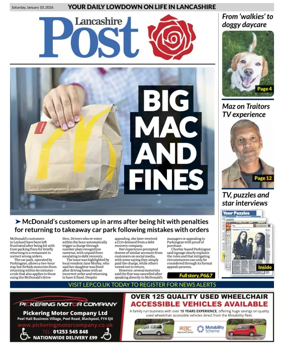 Cover of Lancashire Evening Post