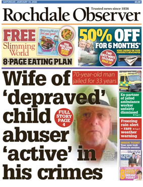 Cover of Rochdale Observer