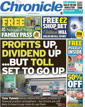 Cover of The Chronicle (UK)