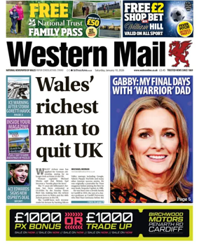 Cover of Western Mail