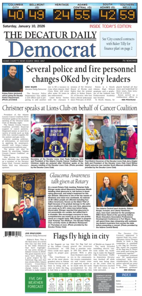 Cover of The Decatur Daily Democrat