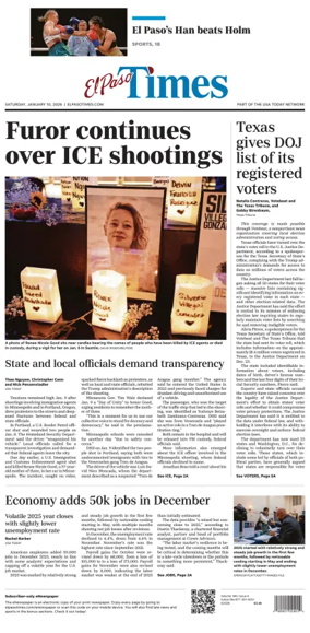 Cover of El Paso Times