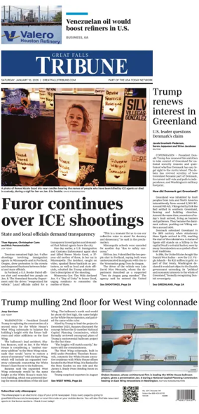 Cover of Great Falls Tribune