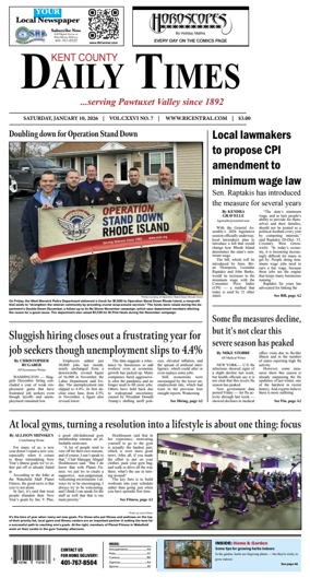 Cover of Kent County Daily Times