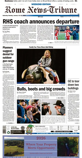 Cover of Rome News-Tribune